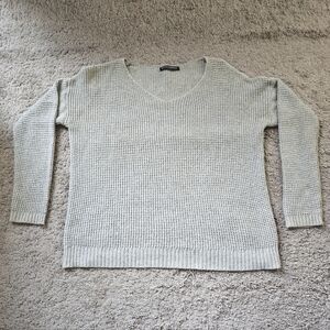 Brandy Melville Gray Knit Sweater
